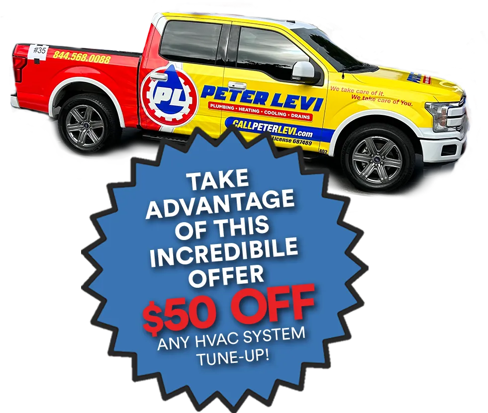 Work truck and $50 off offer